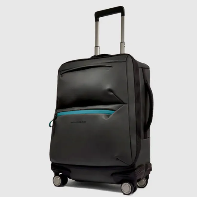 Clearance Piquadro C2OW Slim Cabin Spinner 55 nero