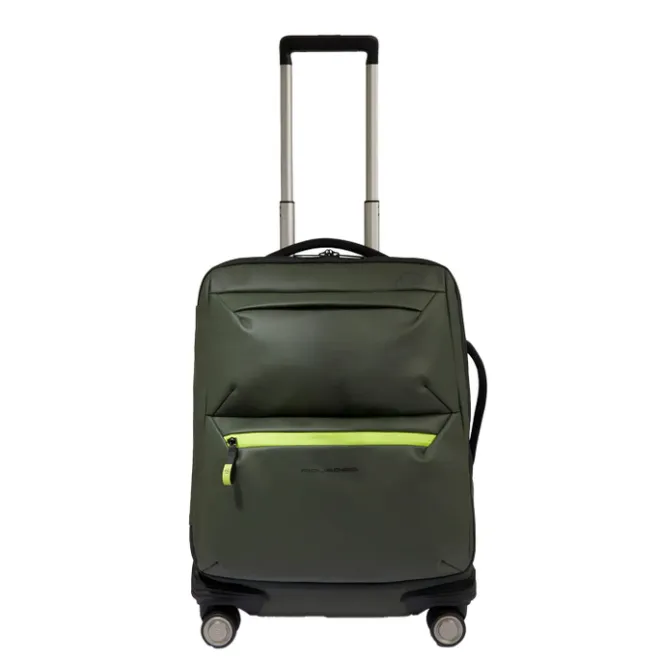 Discount Piquadro C2OW Slim Cabin Spinner 55 verde