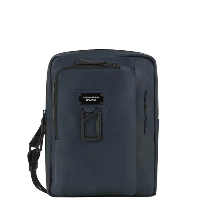 Best Piquadro Harper iPad Crossbody Bag blue