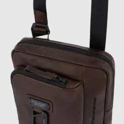 Best Piquadro Harper iPad Crossbody Bag blue