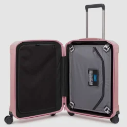 Piquadro PQ-Light Cabin Trolley 55 pink