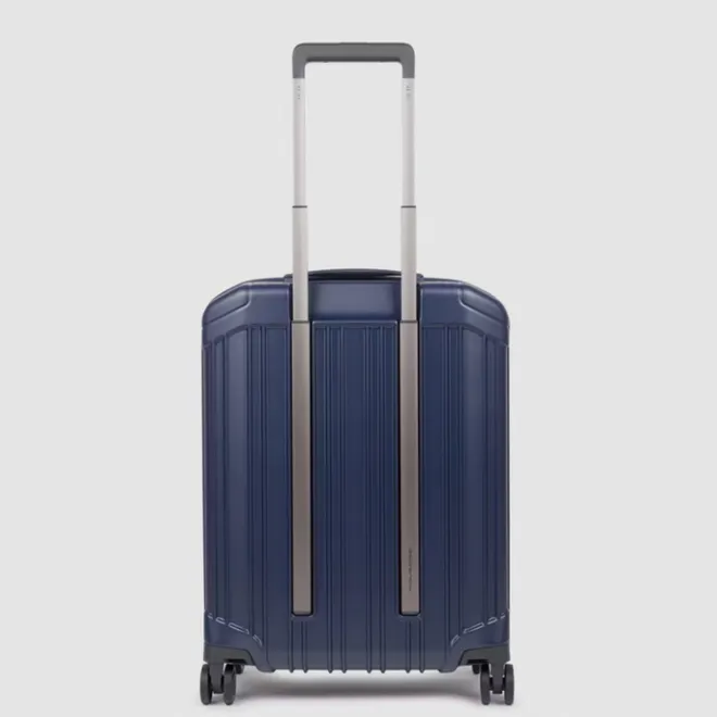 Piquadro PQ-Light Cabin Trolley 55 cobalt blue