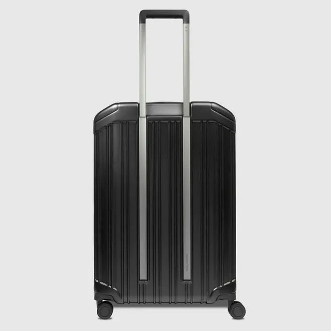 New Piquadro PQ-Light Large Trolley matt black