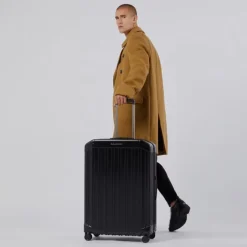 Discount Piquadro PQ-Light Large Trolley matt black