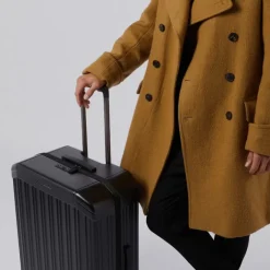 Discount Piquadro PQ-Light Large Trolley matt black