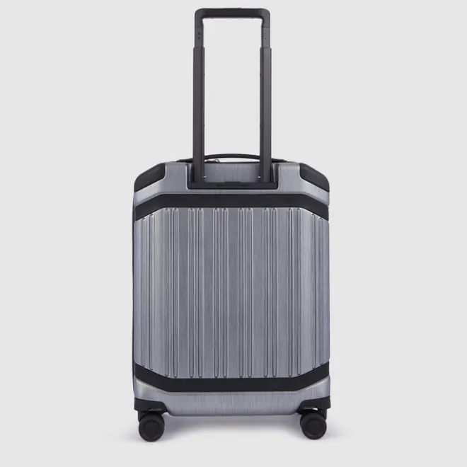 Discount Piquadro PQ-Light Premium Slim Cabin Spinner 55 grey-black