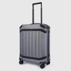 Discount Piquadro PQ-Light Premium Slim Cabin Spinner 55 grey-black