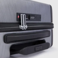 Discount Piquadro PQ-Light Premium Slim Cabin Spinner 55 grey-black