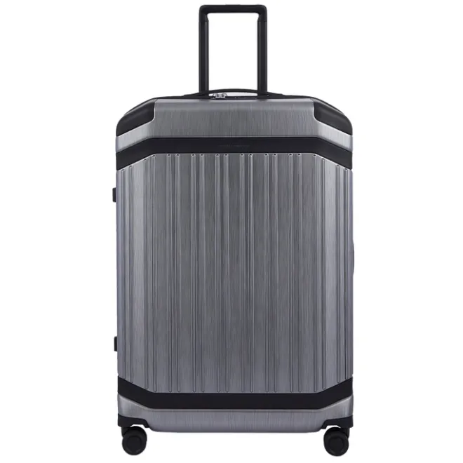 Hot Piquadro PQ-Light Premium Big Size Spinner 75 grey-black