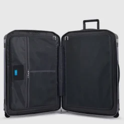 Hot Piquadro PQ-Light Premium Big Size Spinner 75 grey-black