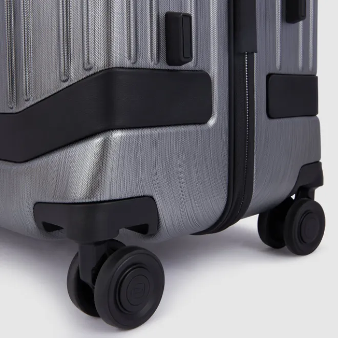 Hot Piquadro PQ-Light Premium Big Size Spinner 75 grey-black