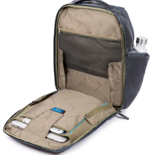 Hot Piquadro Urban Fast-check PC Backpack with iPad Compartment black