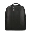Sale Piquadro Urban Leather Computer Backpack 14" black