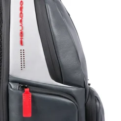 Discount Piquadro Urban PC and iPad Backpack with Anti theft cable grey black