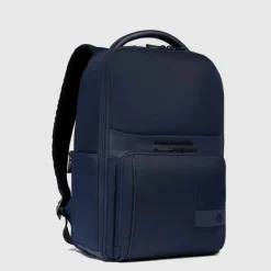 Clearance Piquadro Zaino Laptop Backpack 14" blue
