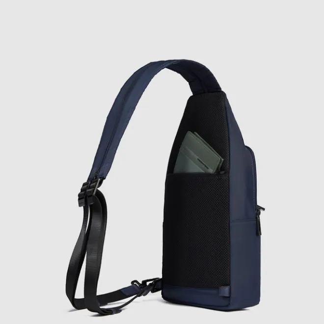 New Piquadro Zaino Monospalla Slingbag blue
