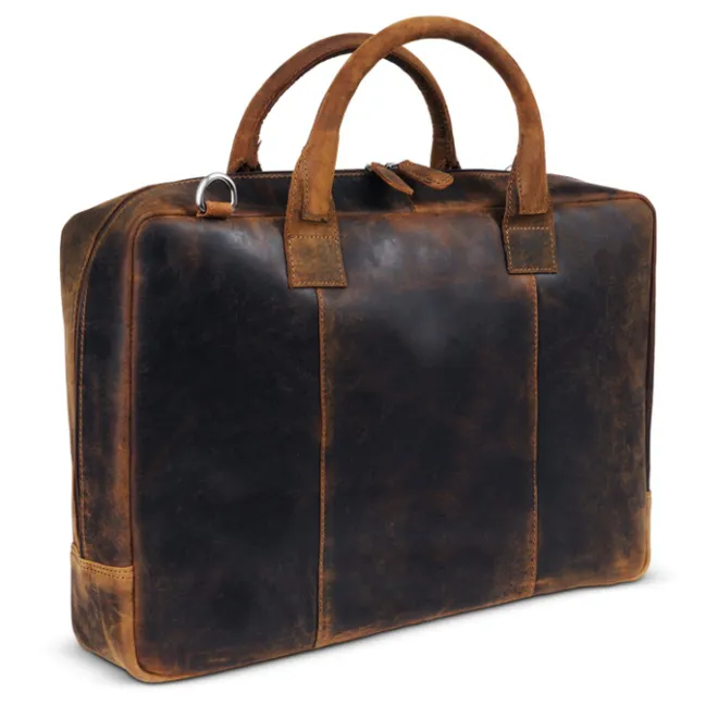 Discount Plevier Adler Laptoptas 17.3" bruin