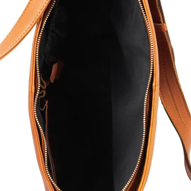 Hot Plevier Millau Dames Laptoptas 15.6" cognac