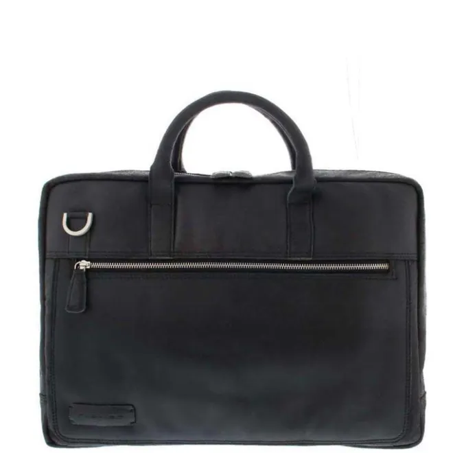 Hot Plevier Vintage London Laptoptas 2 vaks 15.6" black