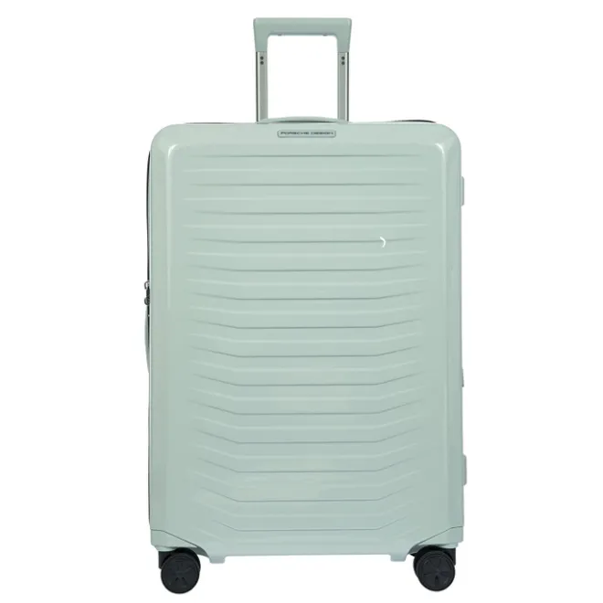 Clearance Porsche Design Roadster Hardcase Spinner Trolley L chalk shiny