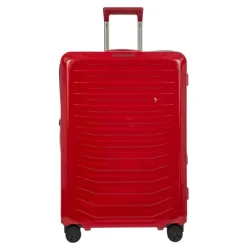 Clearance Porsche Design Roadster Hardcase Spinner Trolley L carmine red shiny