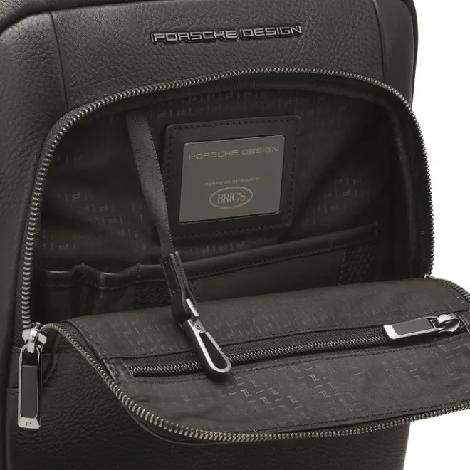 Best Porsche Design Roadster Leather Backpack XS black