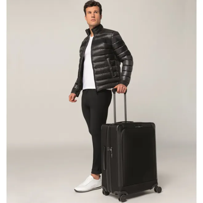 Hot Porsche Design Roadster Nylon 4W Trolley L Expandable black