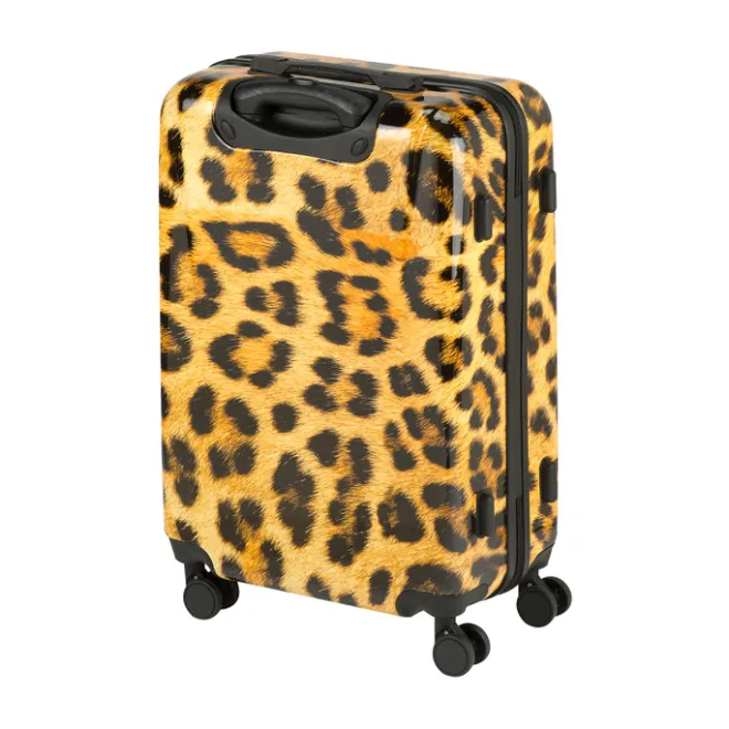 New Princess Traveller Animal Print Medium Trolley leopard II