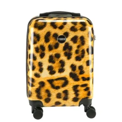 New Princess Traveller Animal Print Cabin Trolley leopard II