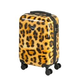 New Princess Traveller Animal Print Cabin Trolley leopard II