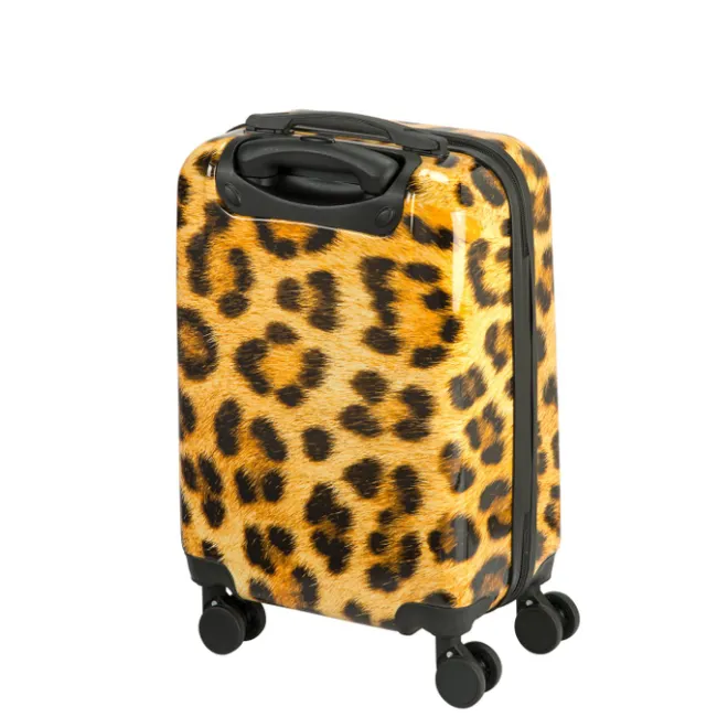 New Princess Traveller Animal Print Cabin Trolley leopard II