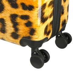 Best Princess Traveller Animal Print Large Trolley leopard II