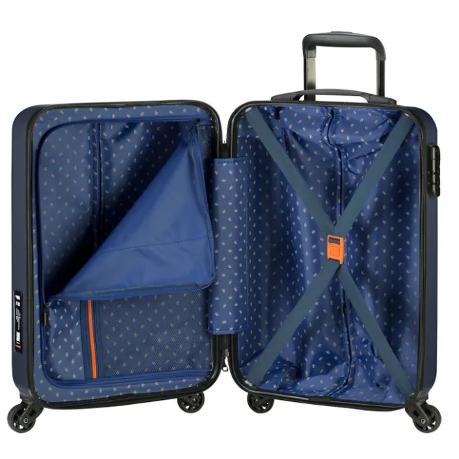 Princess Traveller PT-01 Cabin Trolley platinum navy