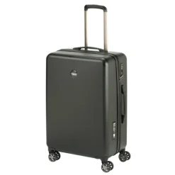 New Princess Traveller PT-01 Deluxe Medium Trolley pitch black