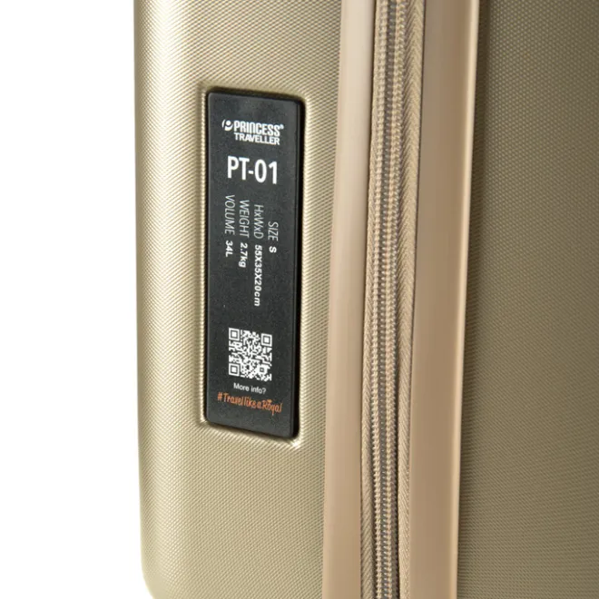 Clearance Princess Traveller PT-01 Deluxe Cabin Trolley pristine bronze