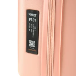 Sale Princess Traveller PT-01 Deluxe Medium Trolley peony pink