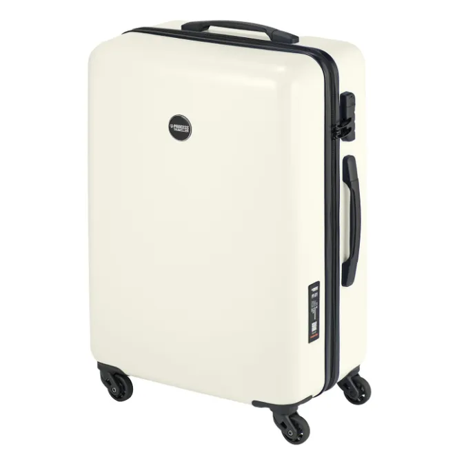 Discount Princess Traveller PT-01 Medium Trolley pearl white