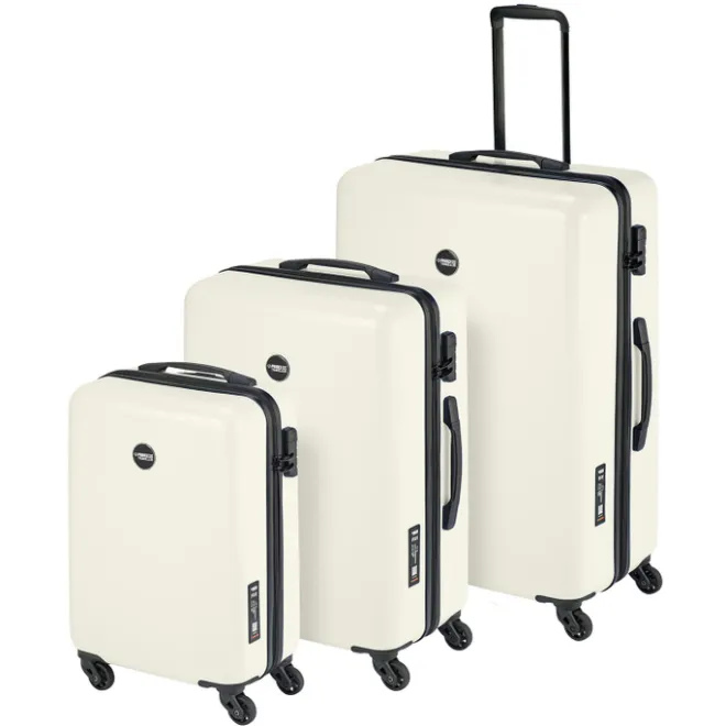 Discount Princess Traveller PT-01 Medium Trolley pearl white