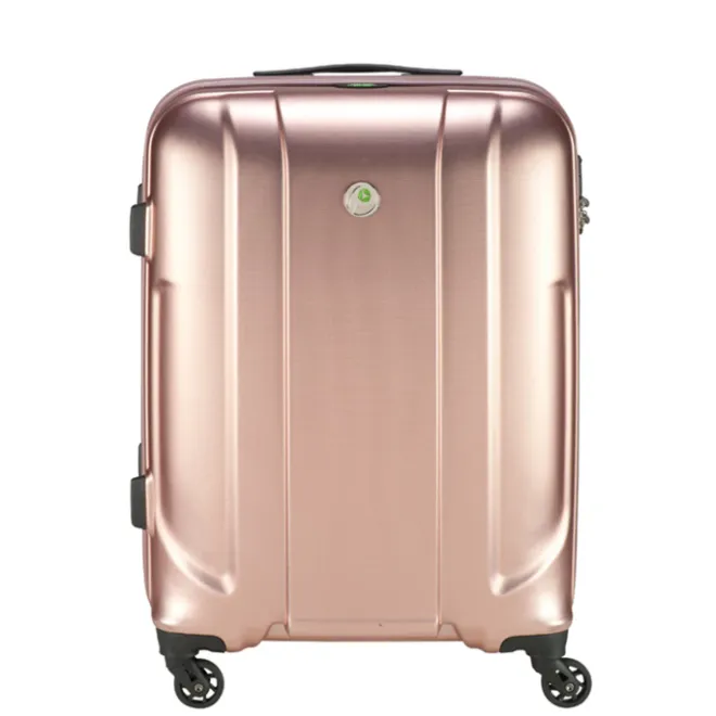 Online Princess Traveller Sumatra TSA Recycled PET Trolley L pink