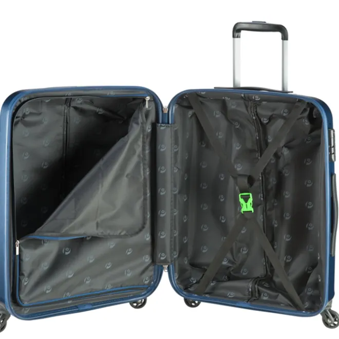 Outlet Princess Traveller Sumatra TSA Recycled PET Cabin Trolley S dark blue