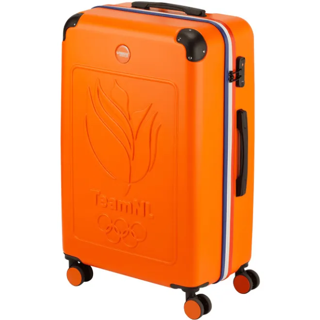 Online Princess Traveller TeamNL Large Trolley orange