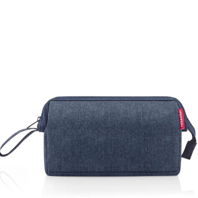 Sale Reisenthel Cosmetics Travelcosmetic herringbone dark blue