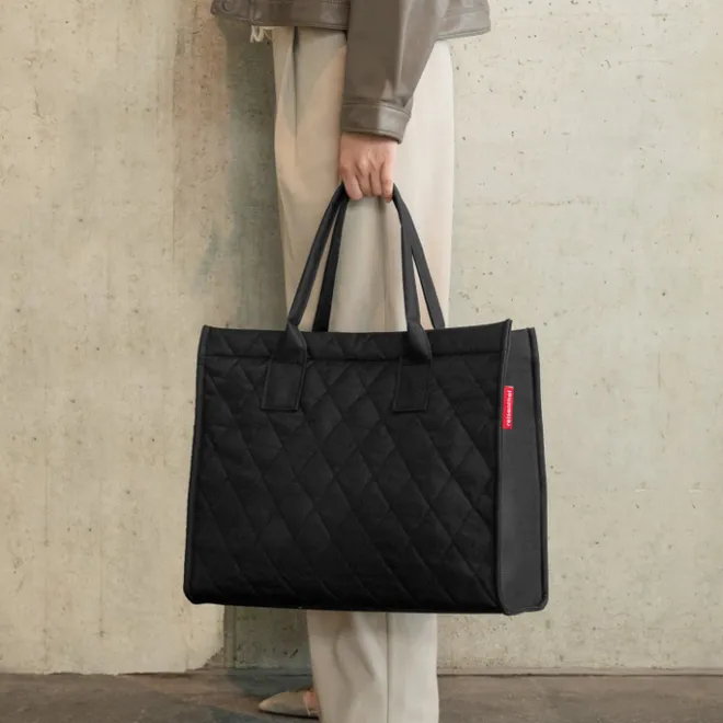 Hot Reisenthel Daily Shopper rhombus black