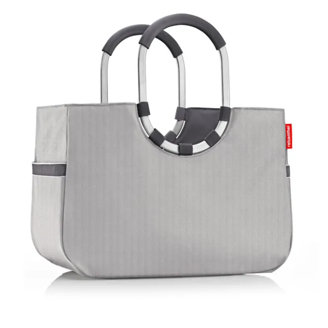 Outlet Reisenthel Loopshopper L herringbone grey