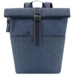 Best Reisenthel Rolltop Backpack herringbone dark blue