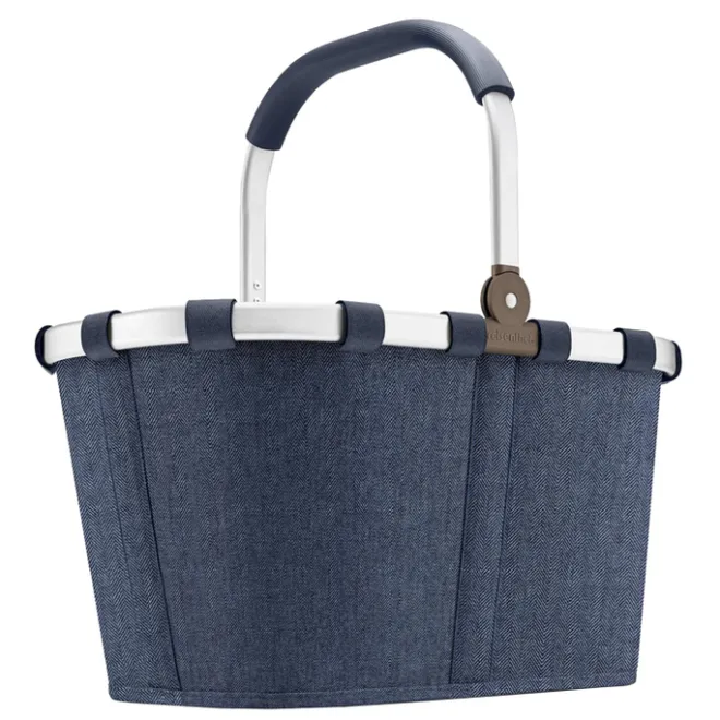 Hot Reisenthel Shopping Carrybag herringbone dark blue