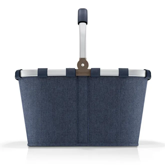 Hot Reisenthel Shopping Carrybag herringbone dark blue