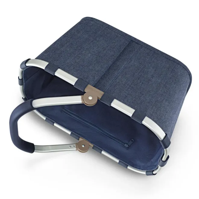 Hot Reisenthel Shopping Carrybag herringbone dark blue