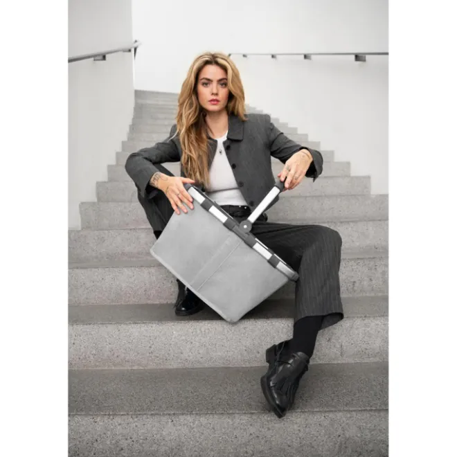 Hot Reisenthel Shopping Carrybag herringbone grey