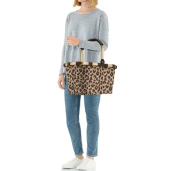 Sale Reisenthel Shopping Carrybag frame leo macchiato